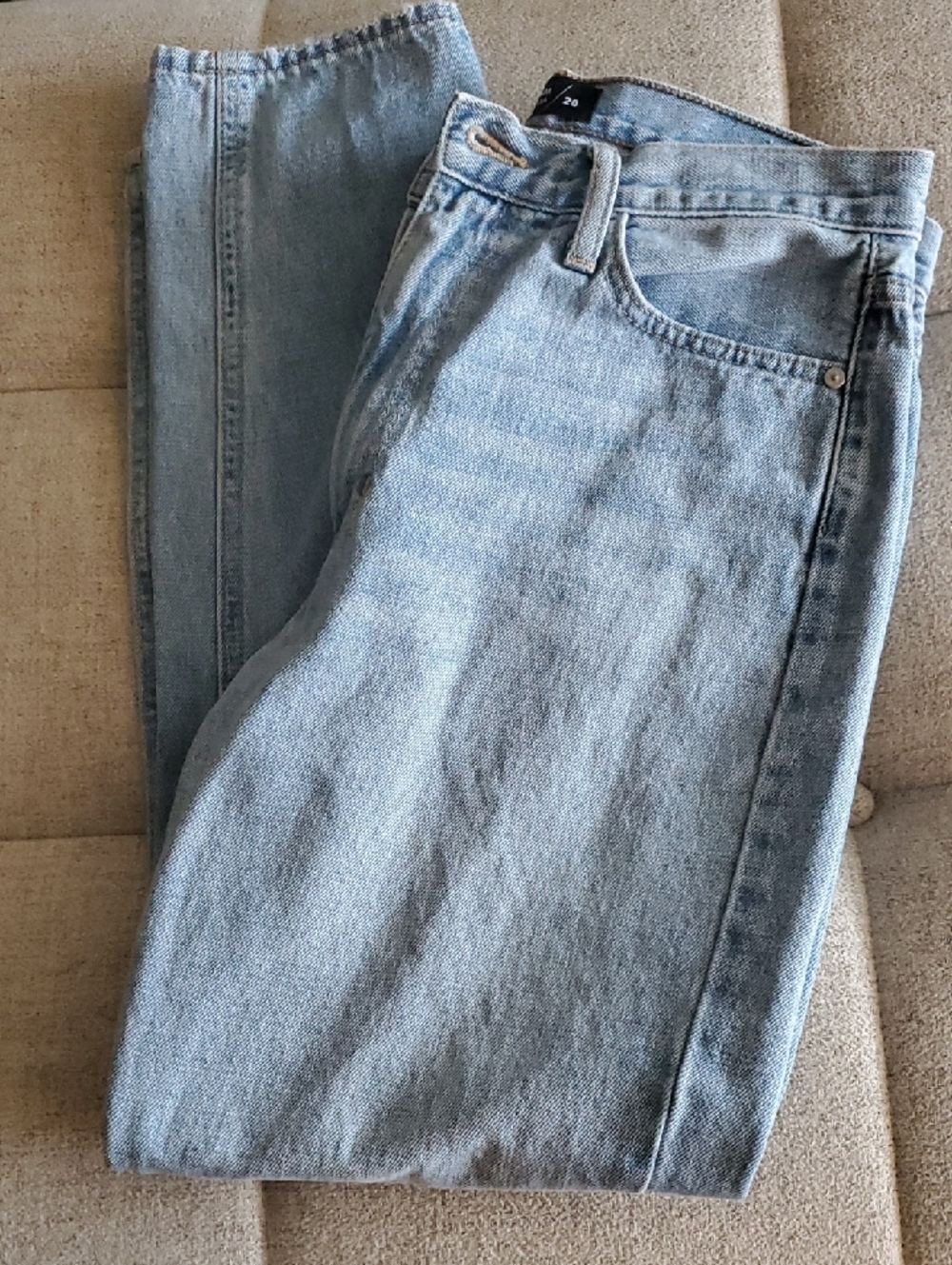 Just Black Light Blue Denim Jeans EUC